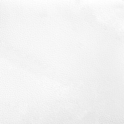 vidaXL Hoofdbordkussen 80 cm kunstleer zwart en wit