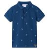 Kinderpoloshirt 128 donkerblauw