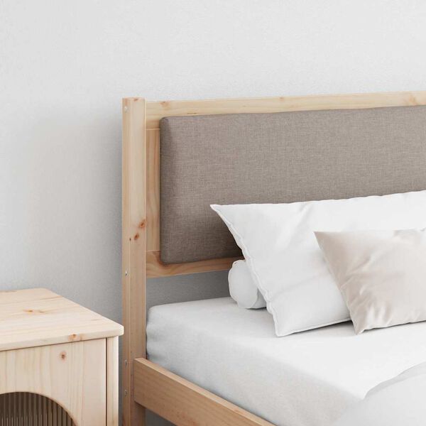 vidaXL Hoofdbord Anders Bruin 200 cm Massief grenenhout