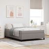vidaXL Boxspringbed Taupe 140 x 200 cm Stof