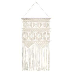vidaXL Wandhanger macram&eacute; 40x80 cm katoen