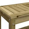 vidaXL Tuinbank 108x35x45 cm ge&iuml;mpregneerd grenenhout