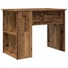 vidaXL Bureau 100x55x75 cm bewerkt hout oud houtkleurig