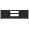 vidaXL Tv-meubel 120x30x37,5 cm bewerkt hout hoogglans zwart
