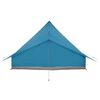vidaXL Tipi Tent met dak met opslag Blauw 364 x 281 x 257 cm taft
