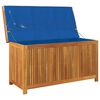 vidaXL Opbergbox voor buiten 113x50x60,5 cm massief acaciahout