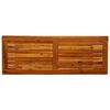 vidaXL Tuinwandtafel 110x40x75 cm massief acaciahout