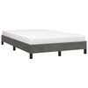 vidaXL Bedframe zonder matras 120x190 cm fluweel donkergrijs