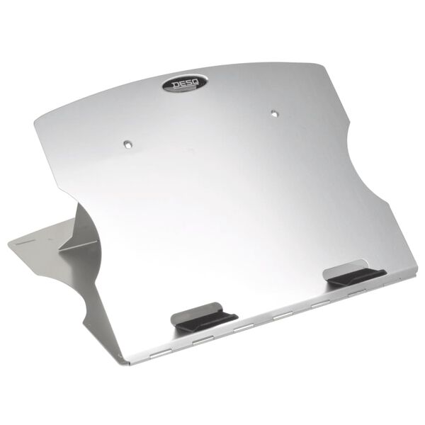 DESQ Laptopstandaard 35x24x0,6 cm zwart