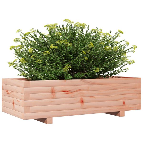 vidaXL Plantenbak 90x40x26,5 cm massief douglashout