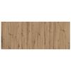 vidaXL Hoofdbord Met Kast met lade 3 pcs Artisan Eiken Bewerkt hout