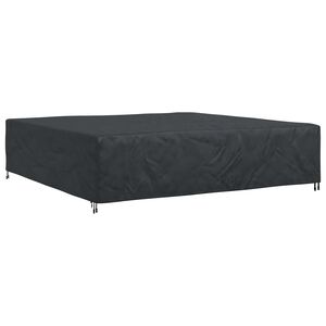 vidaXL Meubelhoes Effen Zwart 300 x 300 x 70 cm 600D