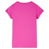 Kindershirt 140 donkerroze