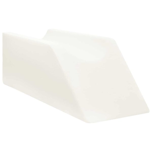 vidaXL Beenkussen Effen Grijs