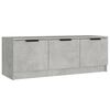 vidaXL Tv-meubel 102x35x36,5 cm bewerkt hout betongrijs