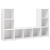 vidaXL | TV-kast | 3 pcs 37 x 35 x 107,5 cm