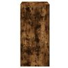 vidaXL Kledingkast 77x48x102 cm bewerkt hout gerookt eikenkleurig