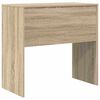 vidaXL Bureau Sonoma eiken 80 x 40 x 76 cm Bewerkt hout
