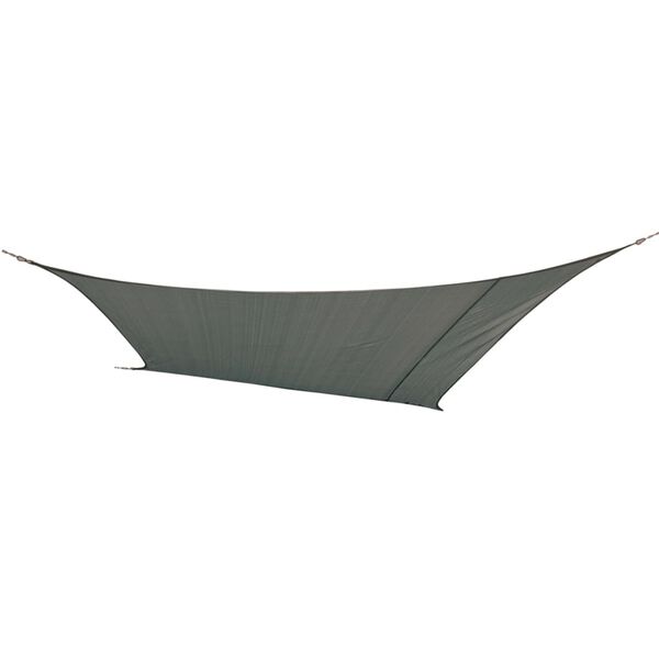 Bo-Camp Schaduwdoek vierkant 3,6x3,6 m antraciet 4471442