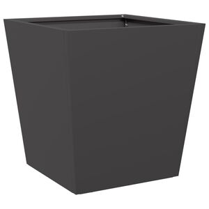 vidaXL Plantenbak 40x40x40 cm staal zwart