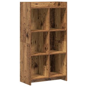 vidaXL Boekenkast Oud hout 59 x 30 x 111 cm Bewerkt hout