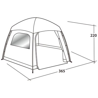 Easy Camp Tent Moonlight joert 6-persoons