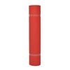 vidaXL Tapijt Effen Rood 1 x 24 m Stof