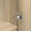 vidaXL Kast met lade 55,5x34x119,5 cm spaanplaat sonoma eikenkleurig