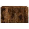 vidaXL Wandkast 70x42,5x40 cm bewerkt hout gerookt eikenkleurig