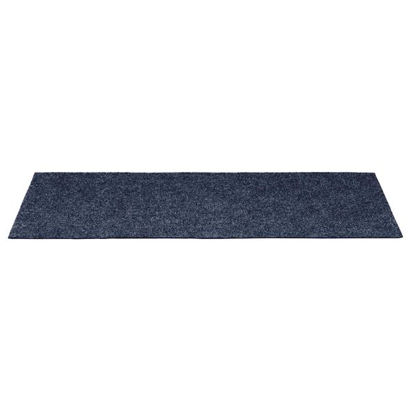 vidaXL Trapmatten Zelfklevend 15 stuks 60x25 cm Grijs Blauw Rechthoekig
