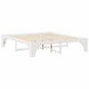 vidaXL Bedframe Wit 180 x 200 cm Massief grenenhout