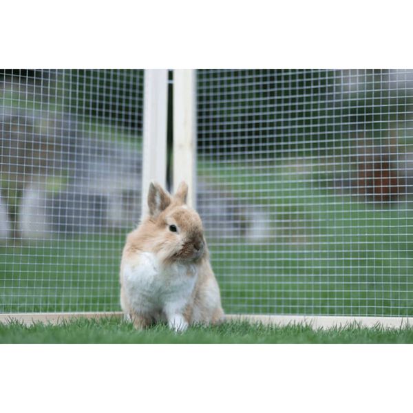 Kerbl Buitenren voor huisdieren Vario hout bruin 84399