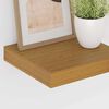 vidaXL Wandplank met opslag 4 pcs Beige 23 x 23,5 x 4 cm Bewerkt hout