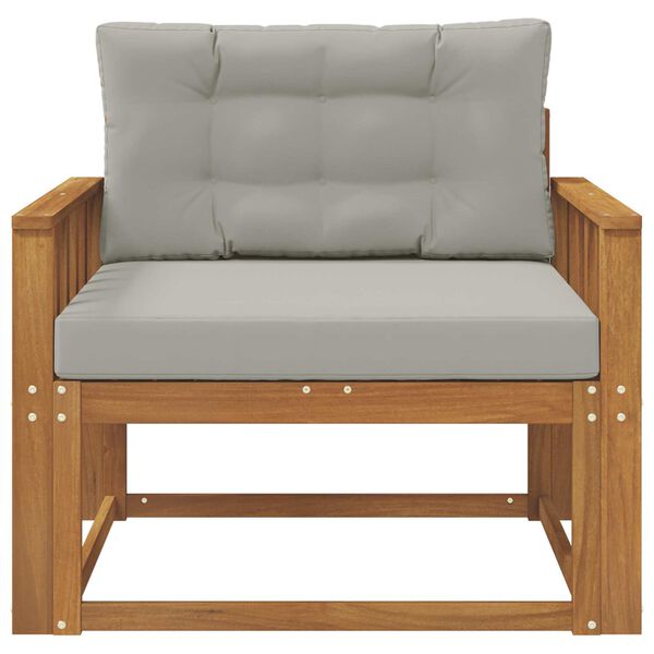 vidaXL Buiten Midden Sofa Massief Acaciahout Naturel