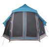 vidaXL Familie Tipi Tent met dak Blauw 404 x 370 x 270 cm