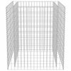 vidaXL Gabion plantenbak verhoogd 90x90x100 cm gegalvaniseerd staal
