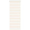 vidaXL Zebra rolgordijn 65x150 cm stofbreedte 60,9 cm marmerbeige