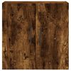 vidaXL Wandkast 60x31x60 cm bewerkt hout gerookt eikenkleurig