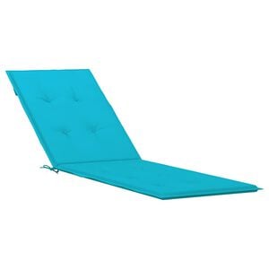 vidaXL Terrasstoelkussen oxford stof turquoise