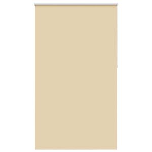 vidaXL Rolgordijn verduisterend 125x210 cm stofbreedte 121,6 cm beige
