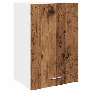 vidaXL Bovenkast Lyon 40x31x60 cm bewerkt hout oud houtkleurig