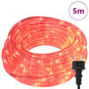 vidaXL Touwenlicht met 120 LED Rood 5 m PVC