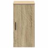 vidaXL Badkamer Kast Wandgemonteerd Sonoma Eiken 30 x 31,5 x 61 cm