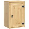 vidaXL Kast SKI HoningBruin 40 x 32 x 60 cm Massief grenenhout