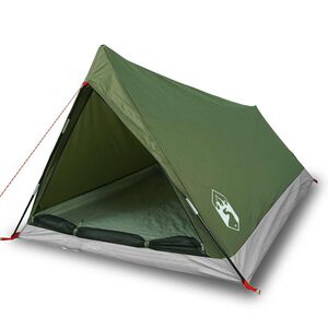vidaXL Tent 2-persoons waterdicht olijfgroen
