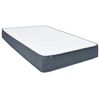 vidaXL Boxspringmatras 190x140x20 cm medium zacht stof