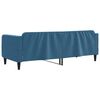 vidaXL Slaapbank 80x200 cm fluweel blauw