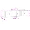 vidaXL Tv-wandmeubels 3 st 57x34,5x40 cm bruin eikenkleur