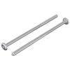 vidaXL Bout 2 st Zilver M6 x 120 mm Staal