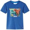 vidaXL Kindershirt 116 gem&ecirc;leerd donkerblauw